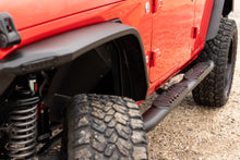 Load image into Gallery viewer, Oval Nerf Steps | 4 Door | Black | Jeep Wrangler Unlimited 4WD (2018-2026)