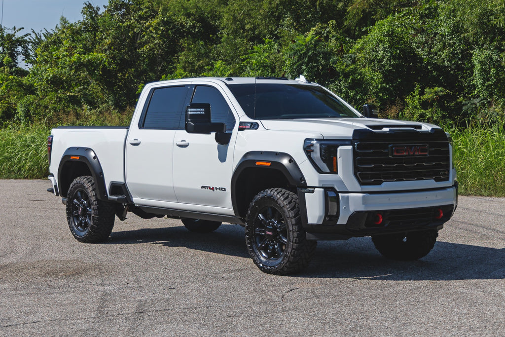 Pocket Fender Flares | GAN Silver Ice Metallic | GMC Sierra 2500 HD/Sierra 3500 HD (20-26)