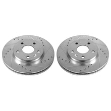 Load image into Gallery viewer, Power Stop 11-16 Buick LaCrosse Front Evolution Drilled &amp; Slotted Rotors - Pair
