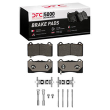 Load image into Gallery viewer, DFC 21-25 Ford Mustang Mach-E Front 5000 Advanced Low Metallic Brake Pads and Hardware Kit