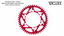 Load image into Gallery viewer, Vortex Racing 37 Tooth 520 Rear Sprocket - Red