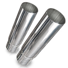 Load image into Gallery viewer, Stainless Works Straight Cut Resonator Tips 2 1/4in ID Inlet 3in Body