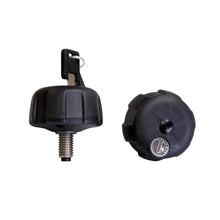 Load image into Gallery viewer, Thule Locking TracKnobs (2 Pack - Works w/TracRac SR &amp; Utility Racks Only) - Black