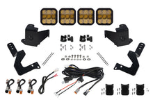 Load image into Gallery viewer, Diode Dynamics 2022 Toyota Tundra SS5 Grille CrossLink Lightbar Kit - Yellow Pro Combo