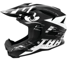 Load image into Gallery viewer, THH Helmets T-42 BMX Xtreme  Black/White - Medium