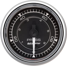 Load image into Gallery viewer, Autometer Chrono 2-1/16in 100PSI Digital Stepper Motor Pressure Gauge  - Chrome