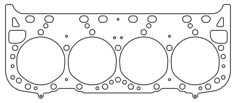Cometic 92-96 GM LTI Small Block 4.040inch Bore .040 thick MLS headgasket w/ Valve Pockets