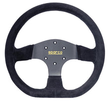 Load image into Gallery viewer, Sparco Strwhl 353 Suede Black (NO HORN INCLUDED)