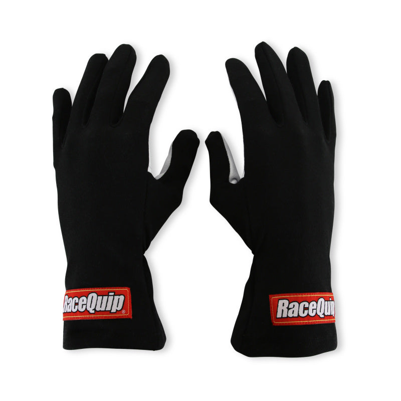 RaceQuip Black Basic Race Glove - Medium