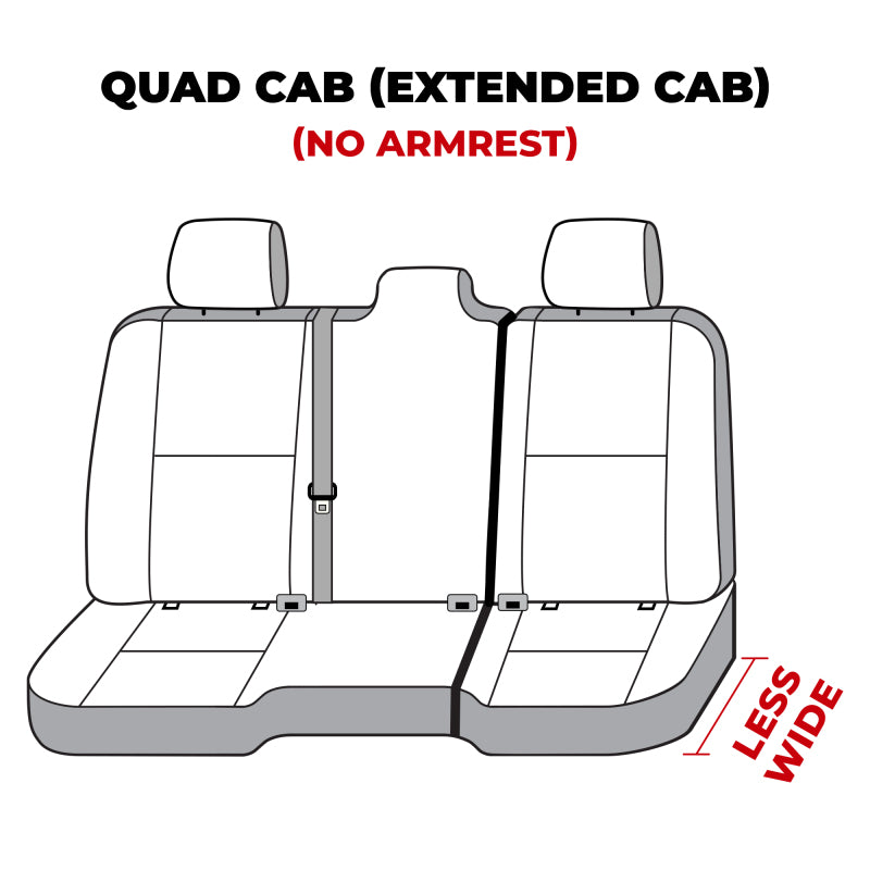 Covercraft Endura Waterproof Polyester SeatSaver Custom Second Row Seat Covers