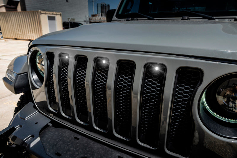 Oracle Pre-Runner Style LED Grille Kit for Jeep Gladiator JT - White NO RETURNS