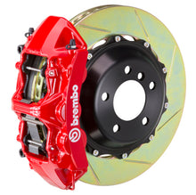 Load image into Gallery viewer, Brembo 08-09 H2 Rear GT BBK 4 Piston Cast 2pc 380x32 2pc Rotor Slotted Type-1-Red