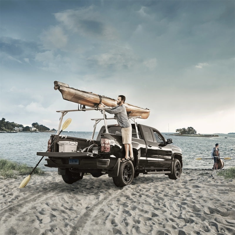 Thule TracRac Pro 2 Overhead Truck Rack 05-15 Toyota Tacoma - Silver