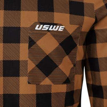 Load image into Gallery viewer, USWE Flannel Long Sleeve Lightweight Off-Road Jersey Bronze - Medium