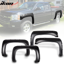 Load image into Gallery viewer, 2007-2014 Chevy Silverado 1500 2500HD 3500HD 6.5 8Ft Bed Fender Flares