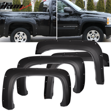 Load image into Gallery viewer, 2007-2014 Chevy Silverado 1500 2500HD 3500HD 6.5 8Ft Bed Fender Flares