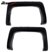 Load image into Gallery viewer, 2014-2018 Chevy Silverado Short Pocket Rivet 4PCS Fender Flares ABS