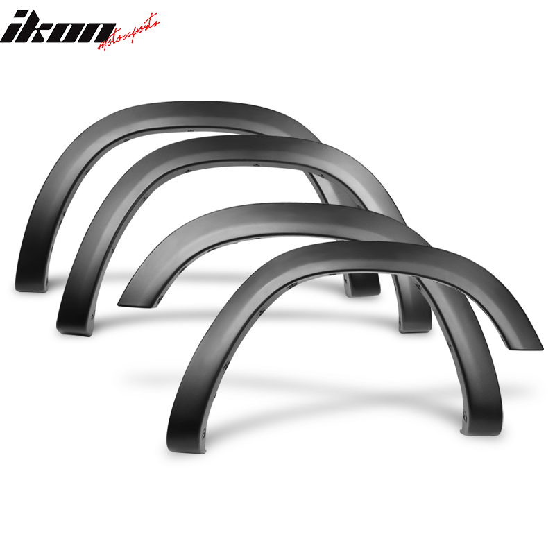 2019-2025 Dodge Ram 1500 OE Fender Flares V2 Style Textured Black PP