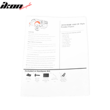 Load image into Gallery viewer, 2019-2025 Dodge Ram 1500 OE Fender Flares V2 Style Textured Black PP