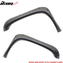 Load image into Gallery viewer, 1994-2002 Dodge Ram 1500 2500 3500 Pocket Front Rear Fender Flares ABS