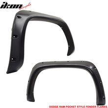 Load image into Gallery viewer, 1994-2002 Dodge Ram 1500 2500 3500 Pocket Front Rear Fender Flares ABS