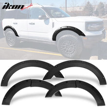Load image into Gallery viewer, 2021-2025 Ford Bronco Sport Pocket Style Black Fender Flares 6PC PP