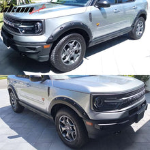 Load image into Gallery viewer, 2021-2025 Ford Bronco Sport Pocket Style Black Fender Flares 6PC PP