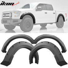 Load image into Gallery viewer, 2015-2017 Ford F-150 Black Wheel Fender Flares Cover Body Kit