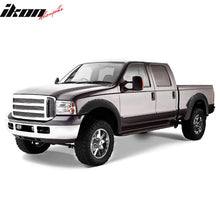 Load image into Gallery viewer, 1999-2007 Ford F250 350 Super Duty Black Fender Flares Set PP 4PCS