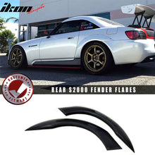 Load image into Gallery viewer, 2000-2009 Honda S2000 S2K A Style Black Rear Fender Flare Covers PU
