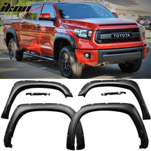 Load image into Gallery viewer, 2014-2020 Toyota Tundra Pocket Rivet Style 4PCS Fender Flares Cover PP