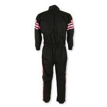 Load image into Gallery viewer, RaceQuip Pink Trim SFI-1 JR. Suit - Kids Large
