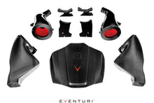 Load image into Gallery viewer, Eventuri C190 R190 AMG GT Black Carbon Intake + Engine Cover - Matte Carbon - EVE-AMGGT-CFM-INT