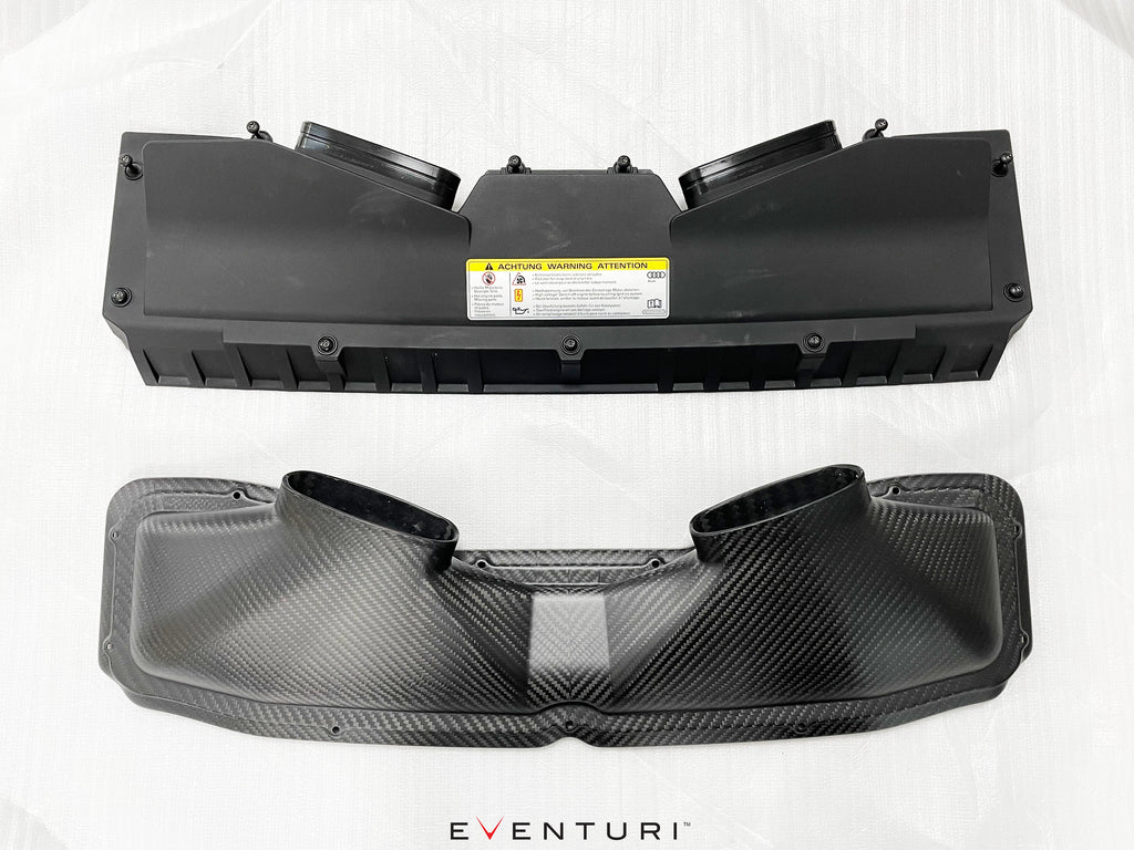 Eventuri C8 RS6 RS7 Black Carbon Intake - Matte Carbon - EVE-C8RS6-CFM-INT