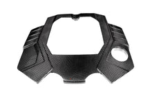 Load image into Gallery viewer, Eventuri C8 RS6 RS7 Black Carbon Engine Cover - Gloss Carbon - EVE-C8RS6-CF-ENG