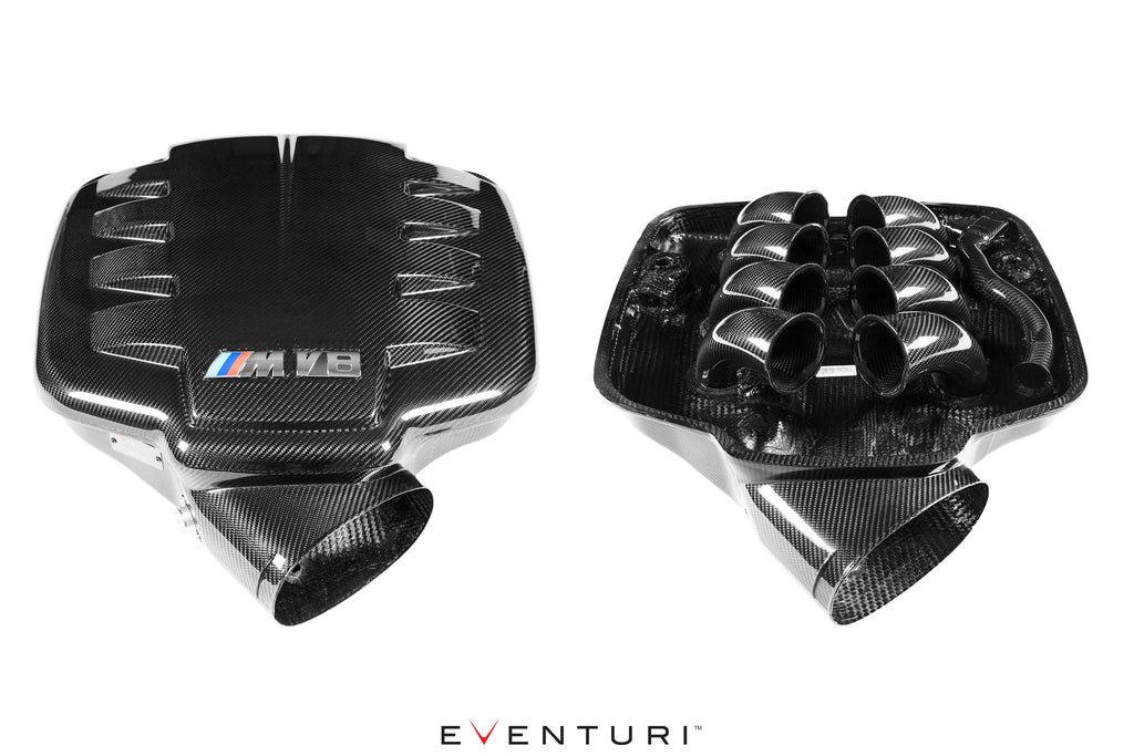 Eventuri E9X M3 Black Carbon Inlet Plenum - Gloss Carbon - EVE-E9X-CF-PLM