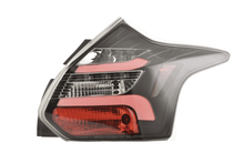 Load image into Gallery viewer, Ford Focus 3 (C346) Hatchback Black Clear LED Taillights Set (2011 - 2014)