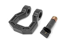 Load image into Gallery viewer, D-Ring | Forged | Pair | Black
