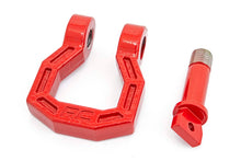 Load image into Gallery viewer, D-Ring | Forged | Pair | Red