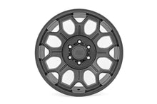 Load image into Gallery viewer, Rough Country 77 Series Wheel | One-Piece | Gunmetal Gray | 20x9 | 6x5.5 | +18mm