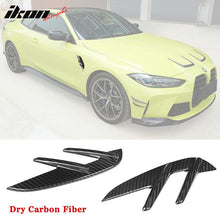 Load image into Gallery viewer, 2021-2023 BMW G82 G83 M4 OE Style Front Fender Side Vent Dry Carbon