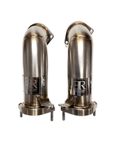 Load image into Gallery viewer, Competition Series Catless Secondary Downpipes 2024+ X5/X6/X7 M60i S68 Engine