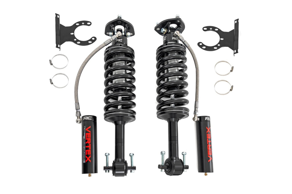 Vertex 2.5 Remote Reservoir Coilovers | Front | 3.5" | Chevy/GMC Sierra/Silverado 1500 (19-26) 