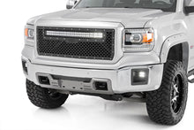 Load image into Gallery viewer, Mesh Grille | 30" Dual Row LED | Black | Amber DRL | GMC Sierra 1500 (14-15)