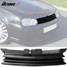 Load image into Gallery viewer, 1999-2006 Volkswegen Golf MK4 GTI R32 Badgeless Black Front Grille ABS