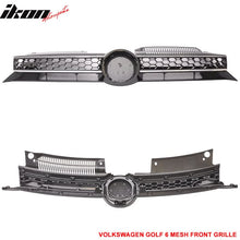Load image into Gallery viewer, 2010-2014 Volkswagen Golf MK6 &amp; Jetta GTI Style Front Hood Grille ABS