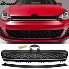 Load image into Gallery viewer, Fits 14-17 VW Golf 7 MK7 GTI Front High Bar Chrome Trim Mesh Grille