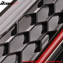 Load image into Gallery viewer, 2015-2016 VW Golf MK7 GTI Style Black W/ Red Trim Front Grille ABS