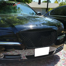 Load image into Gallery viewer, 2011-2014 Chrysler 300 300C B Style Black Front Bumper Mesh Grille ABS