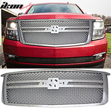 Load image into Gallery viewer, 2015-2020 Chevy Tahoe B Chrome Front Bumper Hood Grille Moulding ABS